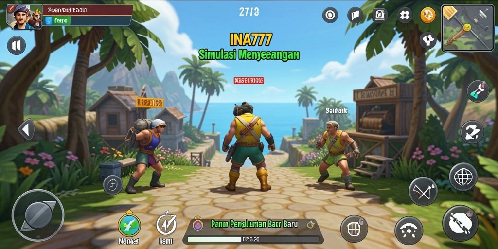 Tampilan gameplay <strong>INA777</strong> yang menarik dan penuh tantangan.